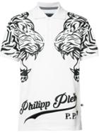 Philipp Plein Lost Polo Shirt, Men's, Size: Xl, White, Cotton