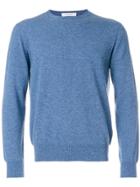 Cruciani Crew Neck Sweater - Blue