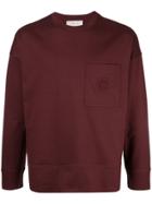Cerruti 1881 Basic Sweatshirt - Red
