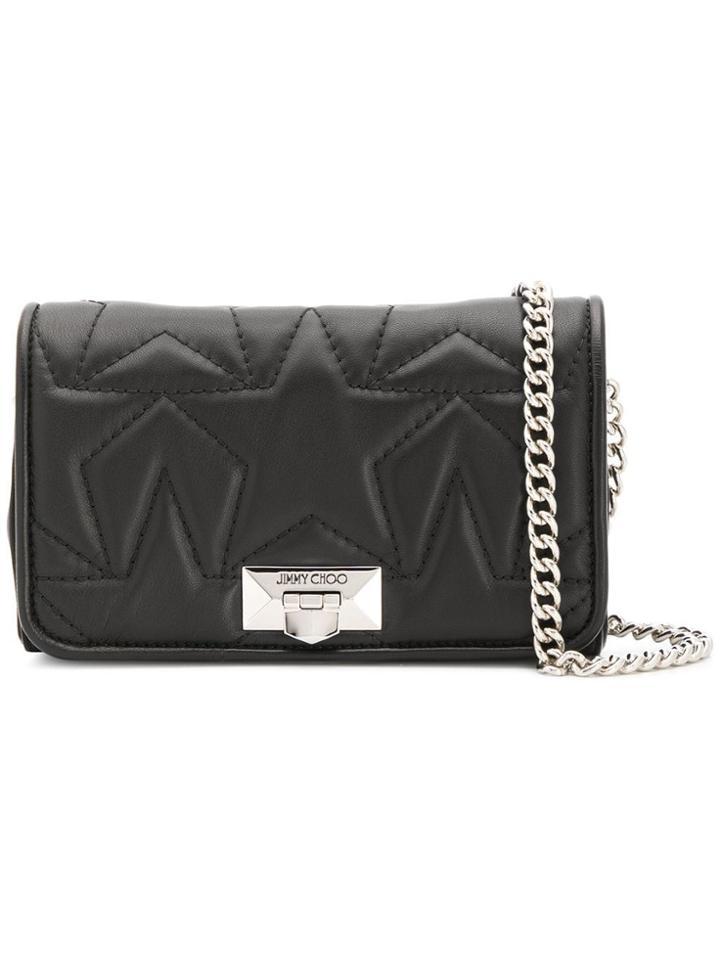 Jimmy Choo Helia Cross Body Bag - Black