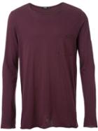 Bassike Button Pocket Longsleeved T-shirt