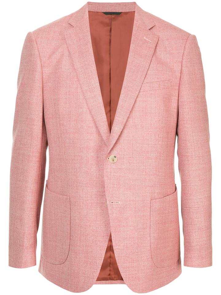 D'urban Single Breasted Blazer - Red