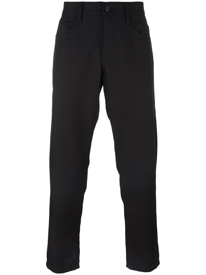 Ami Alexandre Mattiussi 5 Pocket Carrot Trousers, Men's, Size: 36, Black, Virgin Wool