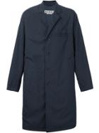 Marni Lightweight Overcoat - Blue