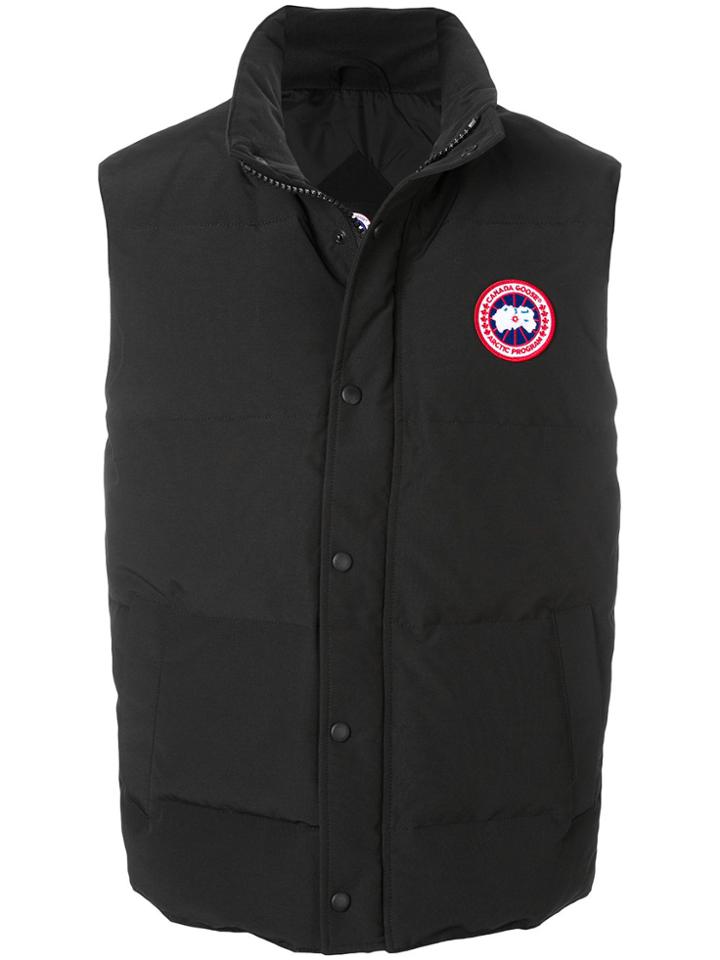 Canada Goose Padded Zip Gilet - Black