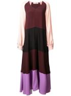 Marni Colour-block Maxi Dress - Multicolour