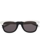 Saint Laurent Round Frame 51 Sunglasses - Black