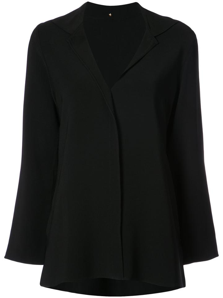 Peter Cohen Deep V Shirt - Black