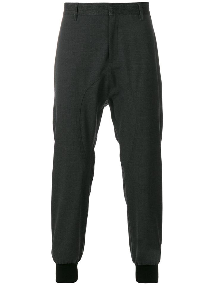 Neil Barrett Drop-crotch Trousers - Grey
