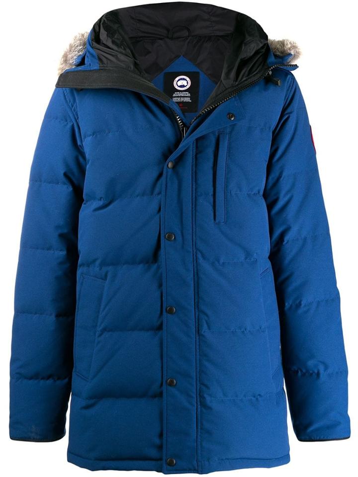 Canada Goose Parka-style Padded Coat - Blue