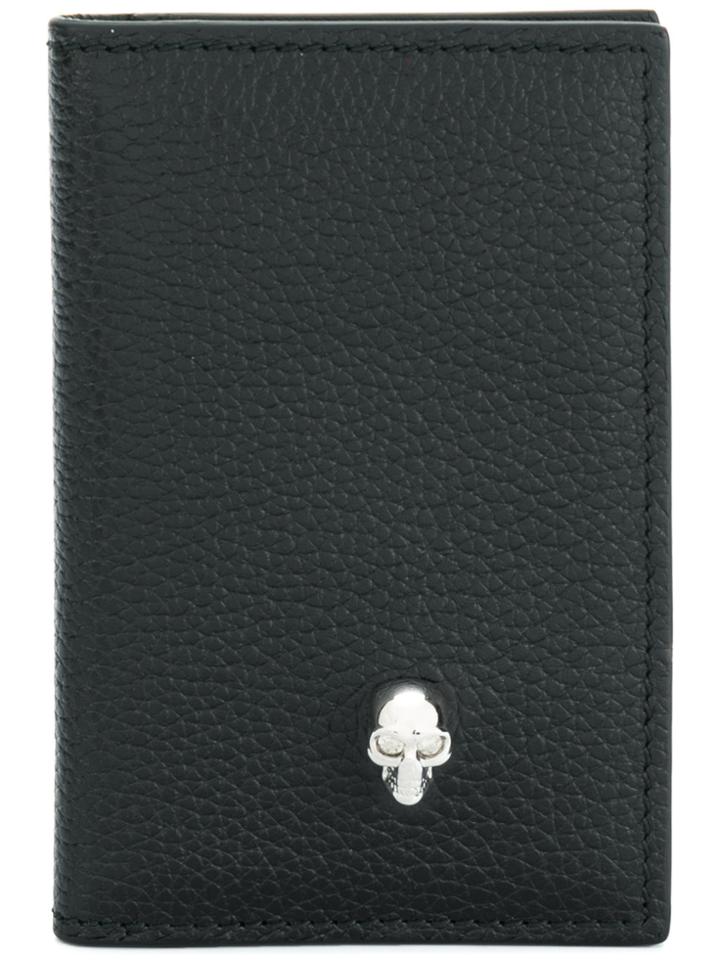 Alexander Mcqueen Skull Pocket Organiser - Black
