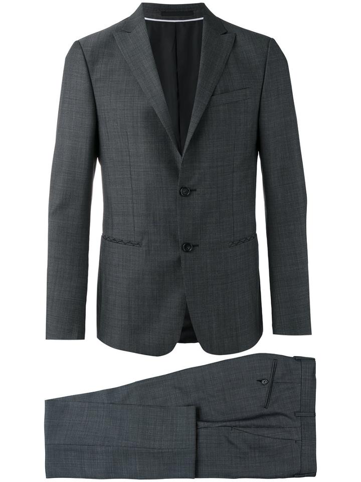 Z Zegna Formal Suit, Men's, Size: 54, Grey, Wool/cupro