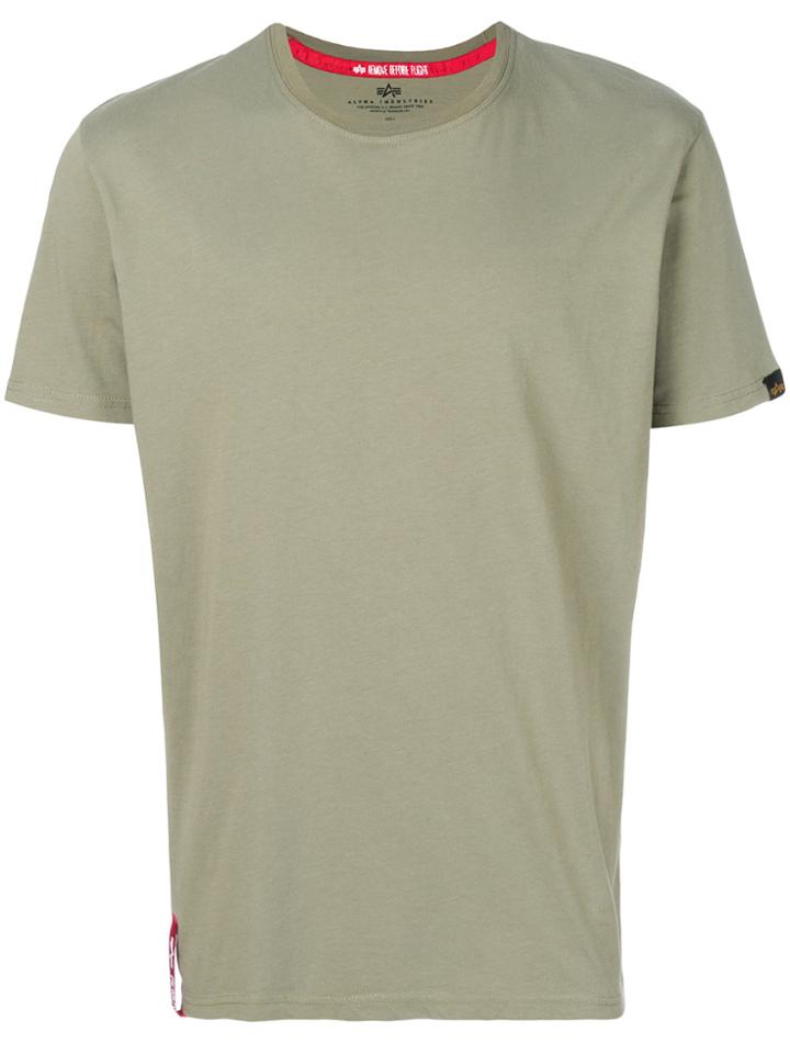 Alpha Industries Back Print T-shirt - Green