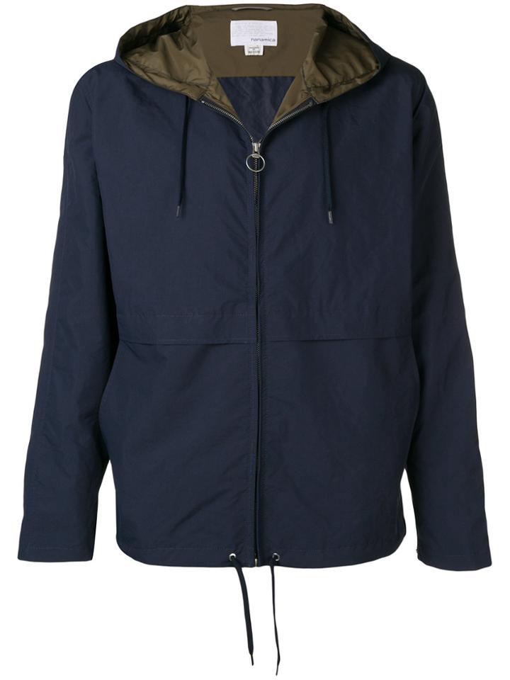 Nanamica Hooded Jacket - Blue