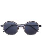 Thom Browne - Round Framed Sunglasses - Unisex - Metal - 50, Black, Metal