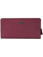 Coach Smooth Leather Skinny Wallet - Red