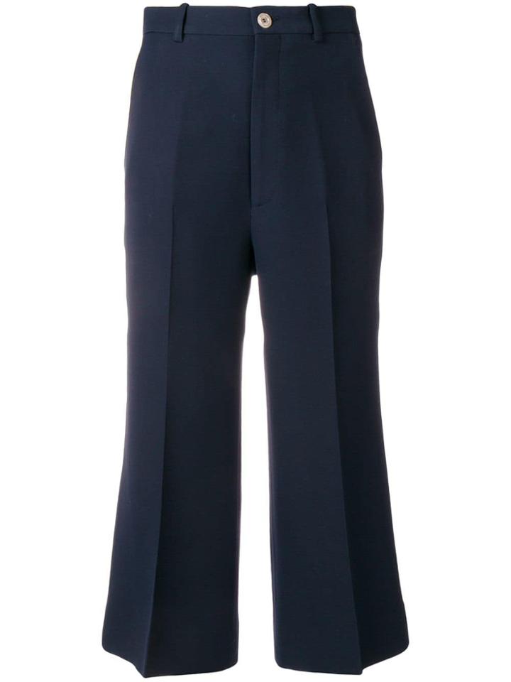 Gucci Super High-waisted Trousers - Blue