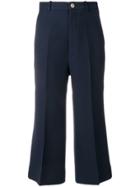 Gucci Super High-waisted Trousers - Blue
