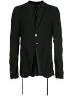Army Of Me Distressed Blazer - Black