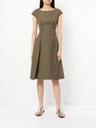 Aspesi Flared Style Dress - Brown