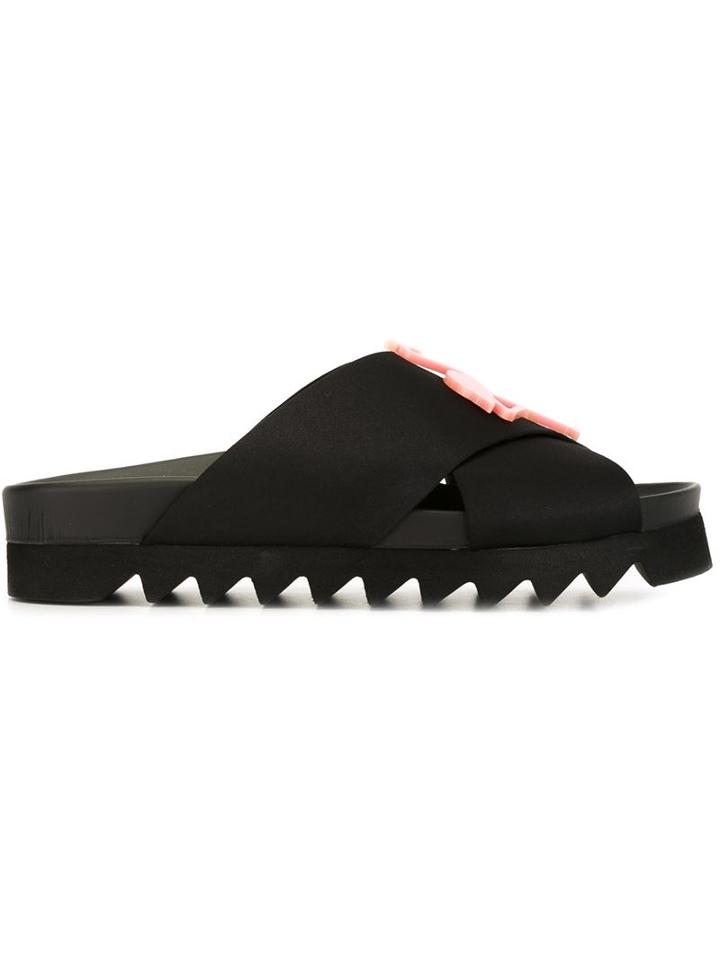 Joshua Sanders Flamingo Detail Sandals