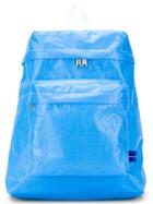 Comme Des Garçons Shirt Zipped Backpack - Blue