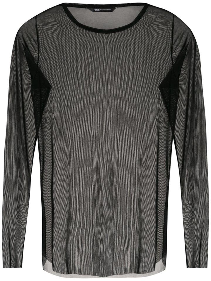 Uma Raquel Davidowicz Mala Tulle Blouse - Black