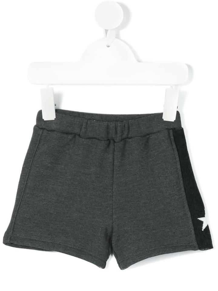 Douuod Kids - Star Panel Knit Shorts - Kids - Cotton/polyester - 9 Mth, Grey