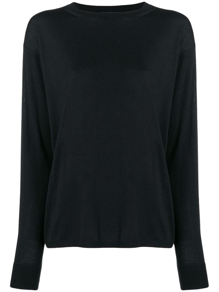 's Max Mara Basic Jumper - Black