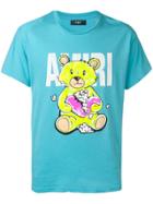 Amiri Teddy Bear Print T-shirt - Blue