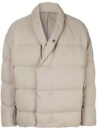 Kazuyuki Kumagai Concealed Fastening Puffer Jacket - Brown