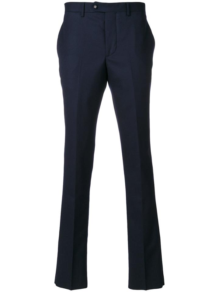 Officine Generale Classic Trousers - Blue