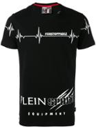 Plein Sport 'unstoppable' Print T-shirt, Men's, Size: Small, Black