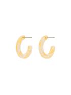 Aym Yellow Ananda Hoop Earrings - Malibu Lime