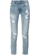 Ksubi Skinny Cropped Jeans - Blue