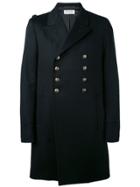 Saint Laurent Military Coat - Black
