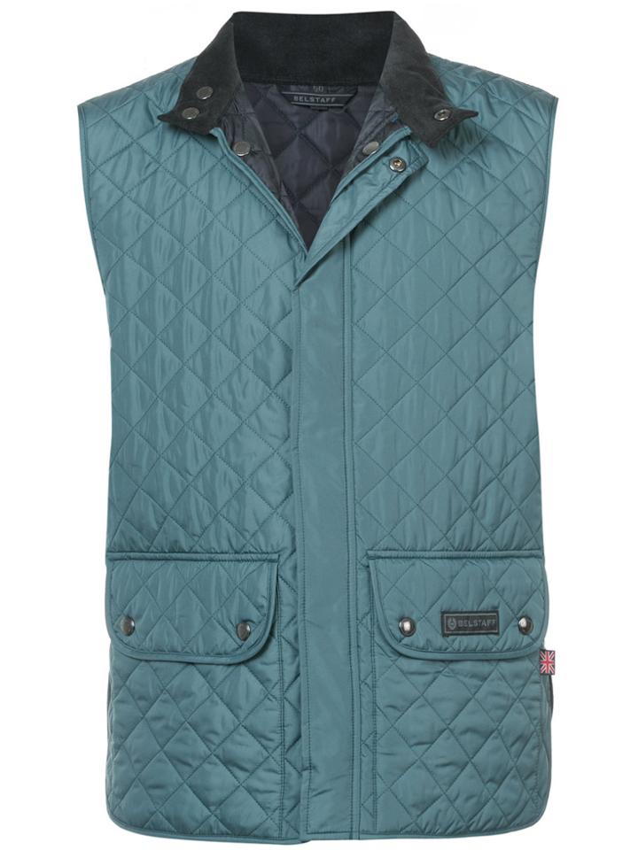 Belstaff Quilted Gilet - Green