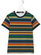 Paul Smith Junior - Striped T-shirt - Kids - Cotton/spandex/elastane - 5 Yrs