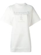 Vetements - Oversized 'antwerpen' T-shirt - Women - Cotton - M, Women's, White, Cotton