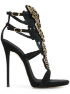 Giuseppe Zanotti Design Cruel Sparkle Sandals - Black