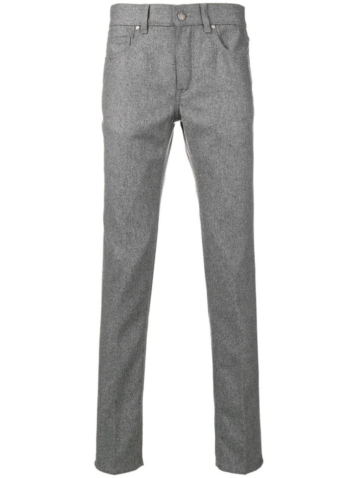 Z Zegna Perfectly Fitted Trousers - Grey