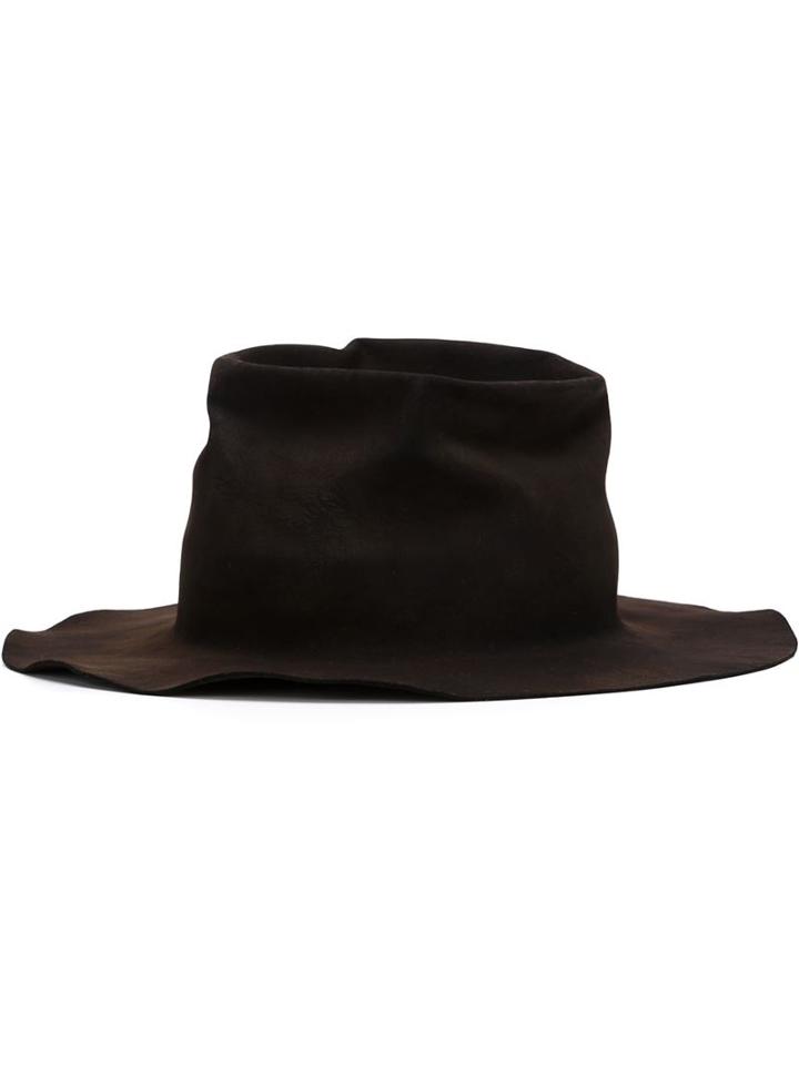 Horisaki Design & Handel Burnt Fur Felt Hat, Adult Unisex, Size: Large, Black, Beaver Fur