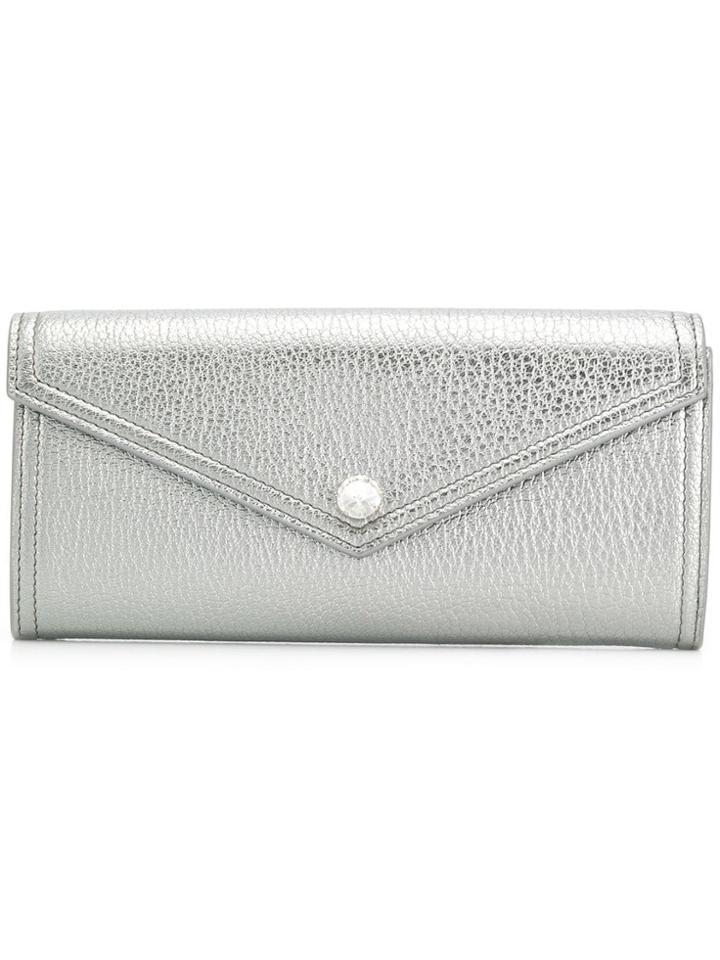 Miu Miu Envelope Wallet - Silver