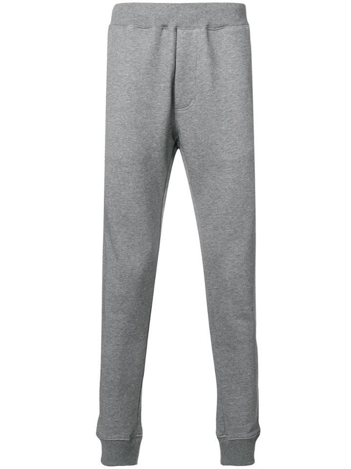 Paolo Pecora Fitted Track Trousers - Grey