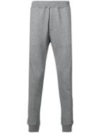 Paolo Pecora Fitted Track Trousers - Grey