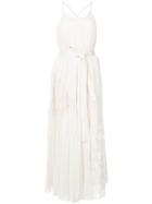 Derek Lam 10 Crosby Pleated Cami Dress - Grey
