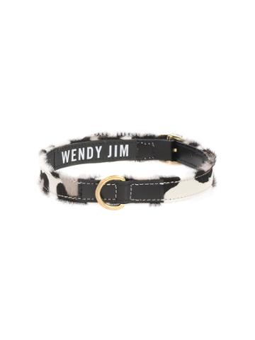 Wendy Jim Buckle Collar Necklace - White