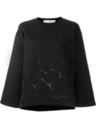 Stella Mccartney Floral Lace Pattern Sweatshirt