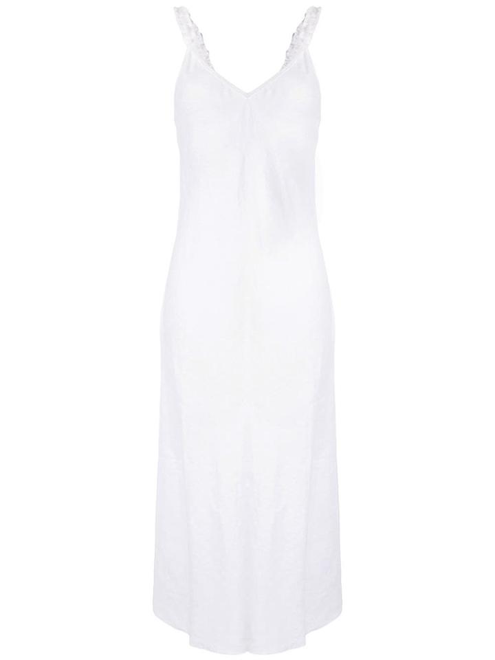Venroy Bias Dress - White