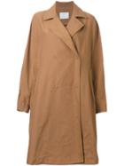 Rito Oversized Single Breasted Coat, Women's, Size: 38, Brown, Nylon